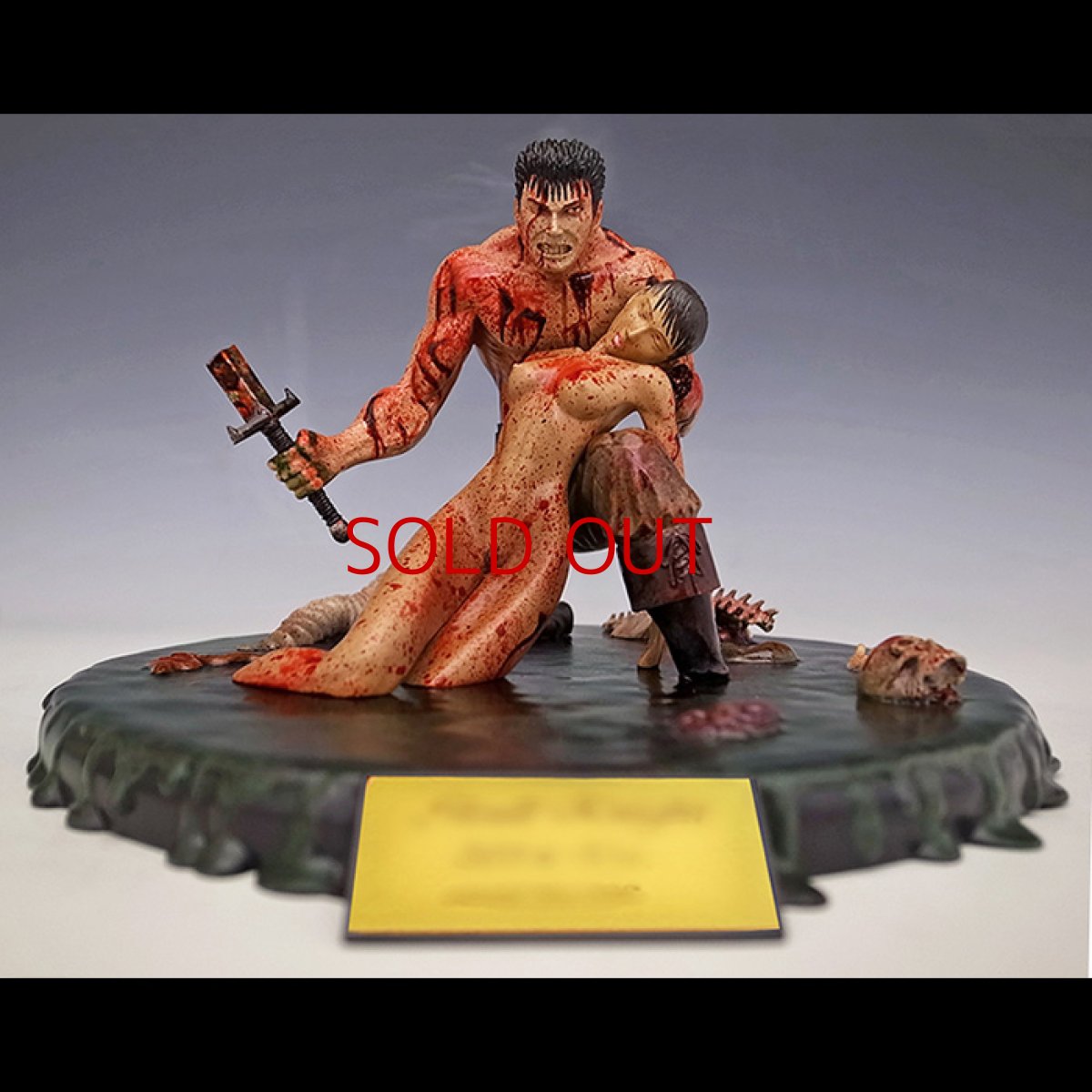 Photo1: No.422 Guts & Casca 1/10 scale*Bloody Repainting Version*Sold Out!!! (1)