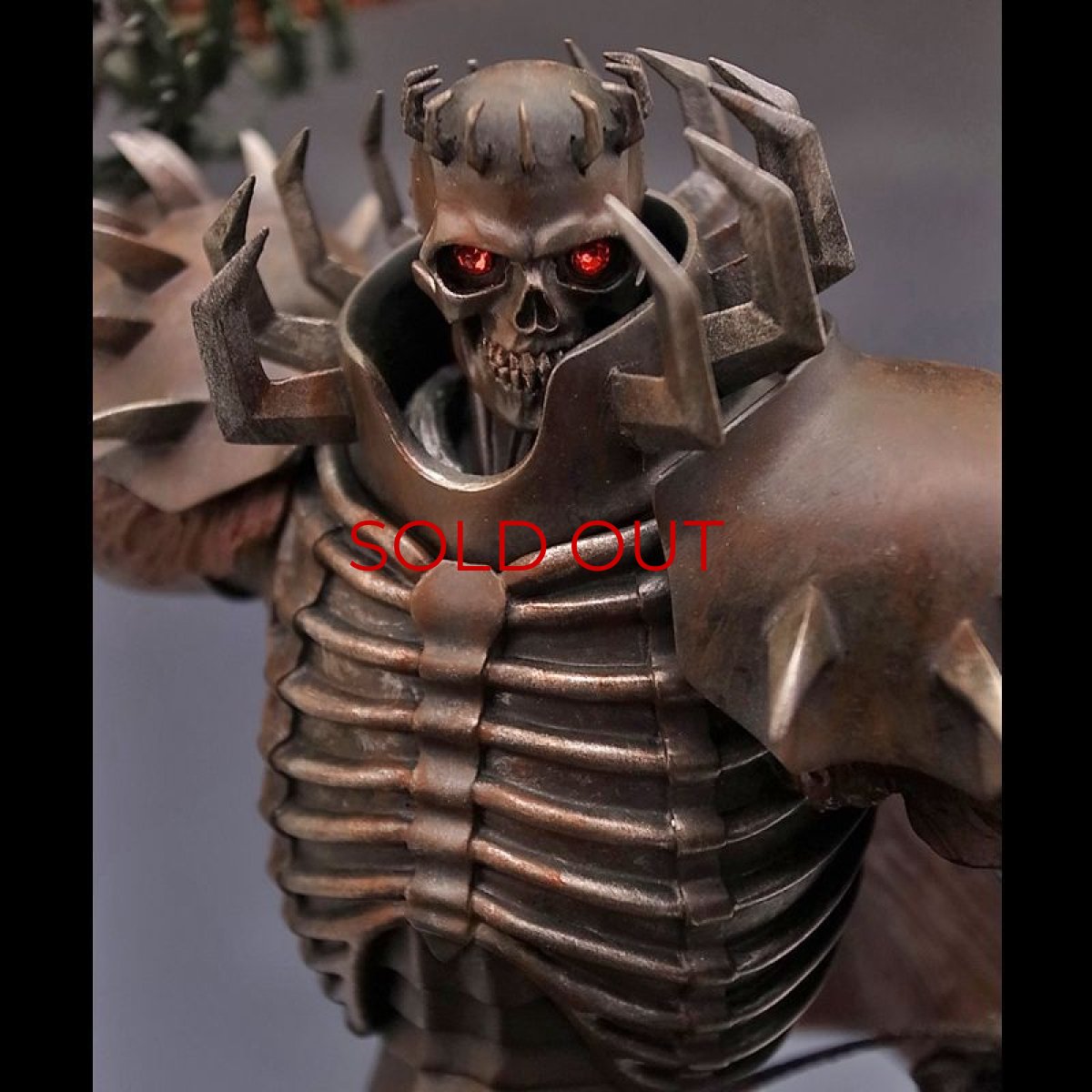 Photo5: No. 421 Skull Knight 2016- Iron Rust Version *Red Crystal Eye**Sold Out!!!! (5)