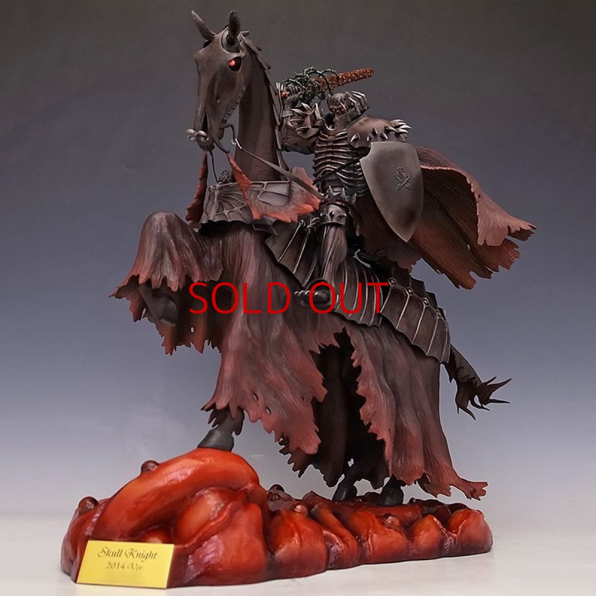 Photo1: No. 421 Skull Knight 2016- Iron Rust Version *Red Crystal Eye**Sold Out!!!! (1)