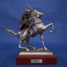 Photo1: Classic Historical Statue-Date Masamune*Riding on a Horse  (1)