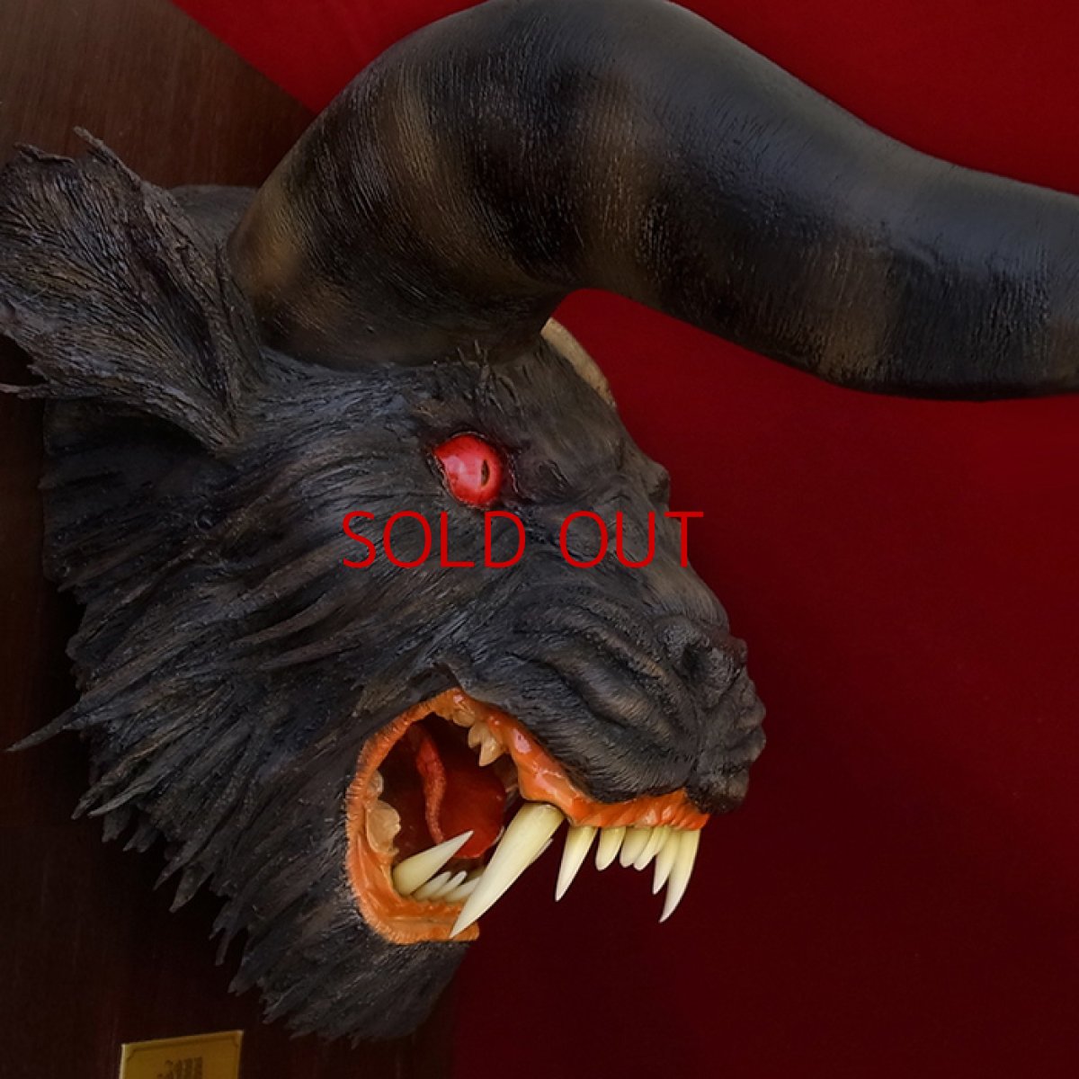 Photo1: No. 430-1 Trophy *Black Horn Version(without attachment of bone parts)*Sold Out!!! (1)