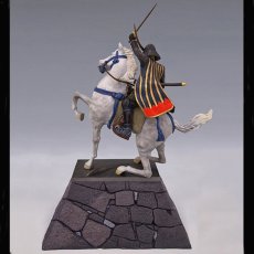 Photo4: [Samurai Statue] Date Masamune*Riding on a Horse (Commemoration of 450 years of birth anniversary)  (4)