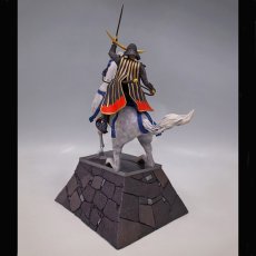 Photo5: [Samurai Statue] Date Masamune*Riding on a Horse (Commemoration of 450 years of birth anniversary)  (5)