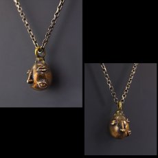 Photo3: [Reprint] Beherit Beryllium Copper Chain Pendant (Egg of the King/Eclipse) (3)