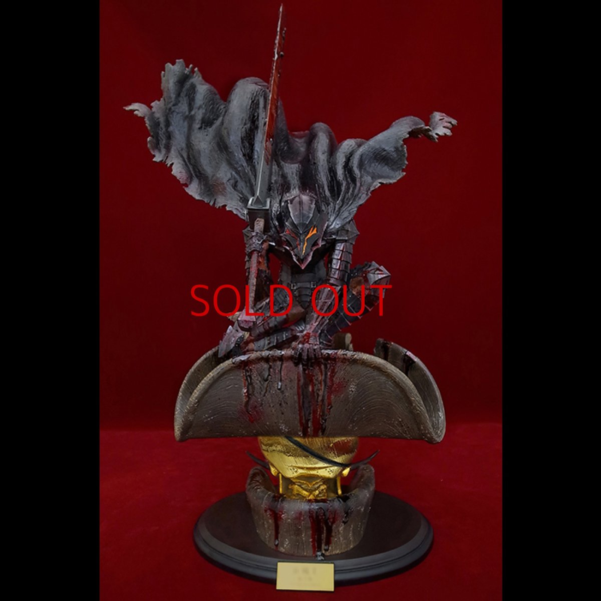 Photo1: No.461 Berserk-The Tentacle Ship 2017*Aluminum Coating Skull Version*20th Anniversary Product*Sold Out!!! (1)