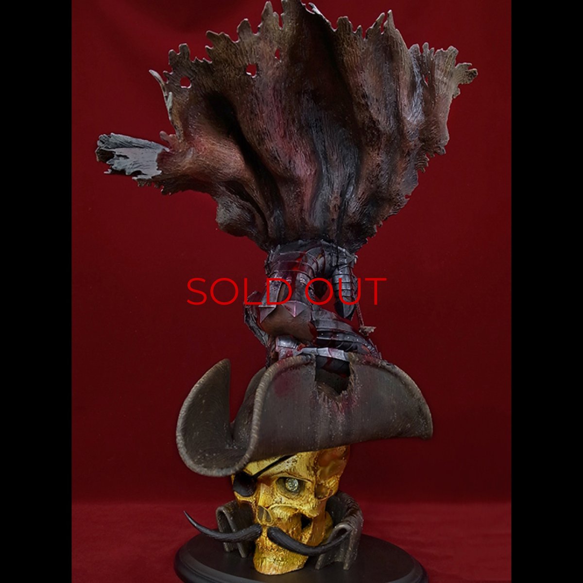 Photo4: No.461 Berserk-The Tentacle Ship 2017*Aluminum Coating Skull Version*20th Anniversary Product*Sold Out!!! (4)