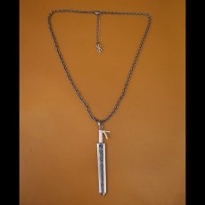 Photo3: No.247 Dragon Slayer Silver Pendant (Chain / Leather strap) (3)