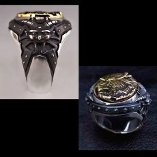 Photo2: No.310 Zodd *Silver Ring (attachment of Zirconia*stone-filled) (2)