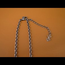 Photo4: No.309 Skull Knight *Silver Pendant*attachment of brand stigma (4)