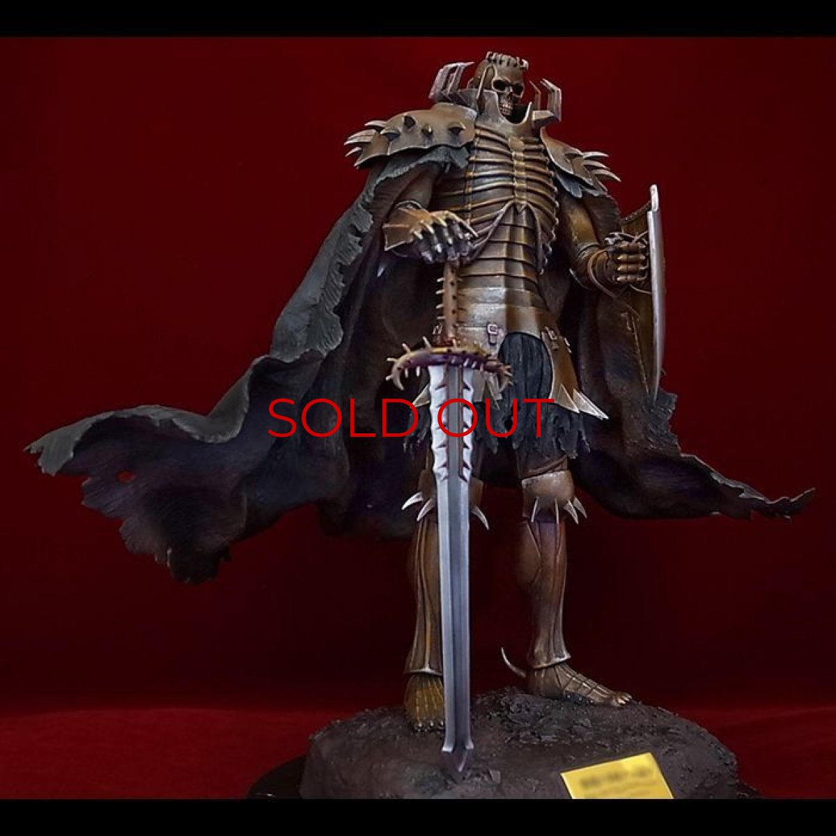 Photo4: No. 467 Skull Knight 2017- Limited Edition II(Iron Rust Version)*last few pcs in stock!! (4)