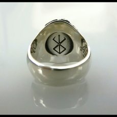 Photo2: No.477 The Skull Knight & Mark of Sacrifice Silver Ring (2)