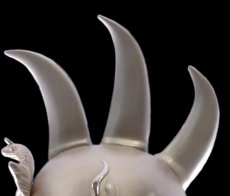 Photo8: FIST OF THE NORTH STAR -RAOH's Helmet- Pure Silver Version (8)