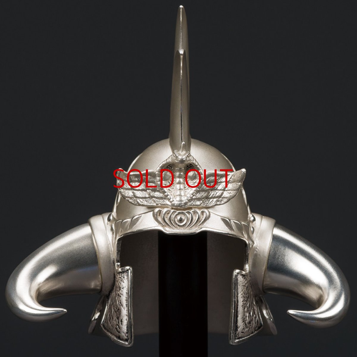 Photo1: FIST OF THE NORTH STAR -RAOH's Helmet- Pure Silver Version (1)