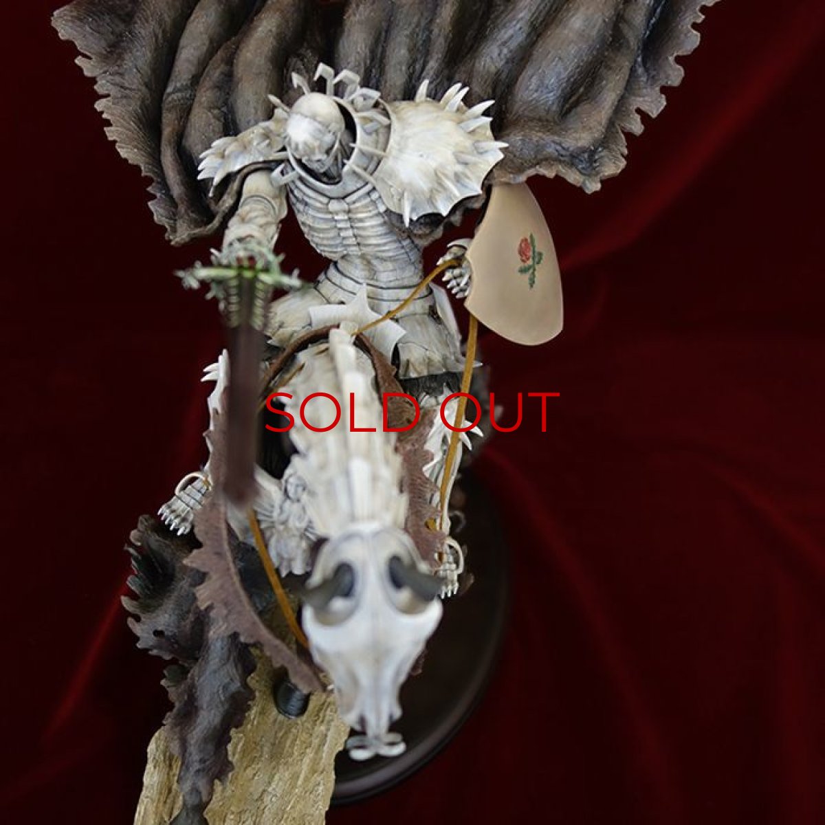 Photo5: No.490  Skull Knight 2019 White Skeleton Version- Limited Edition I(with attachment of Senma Soldier ) (5)