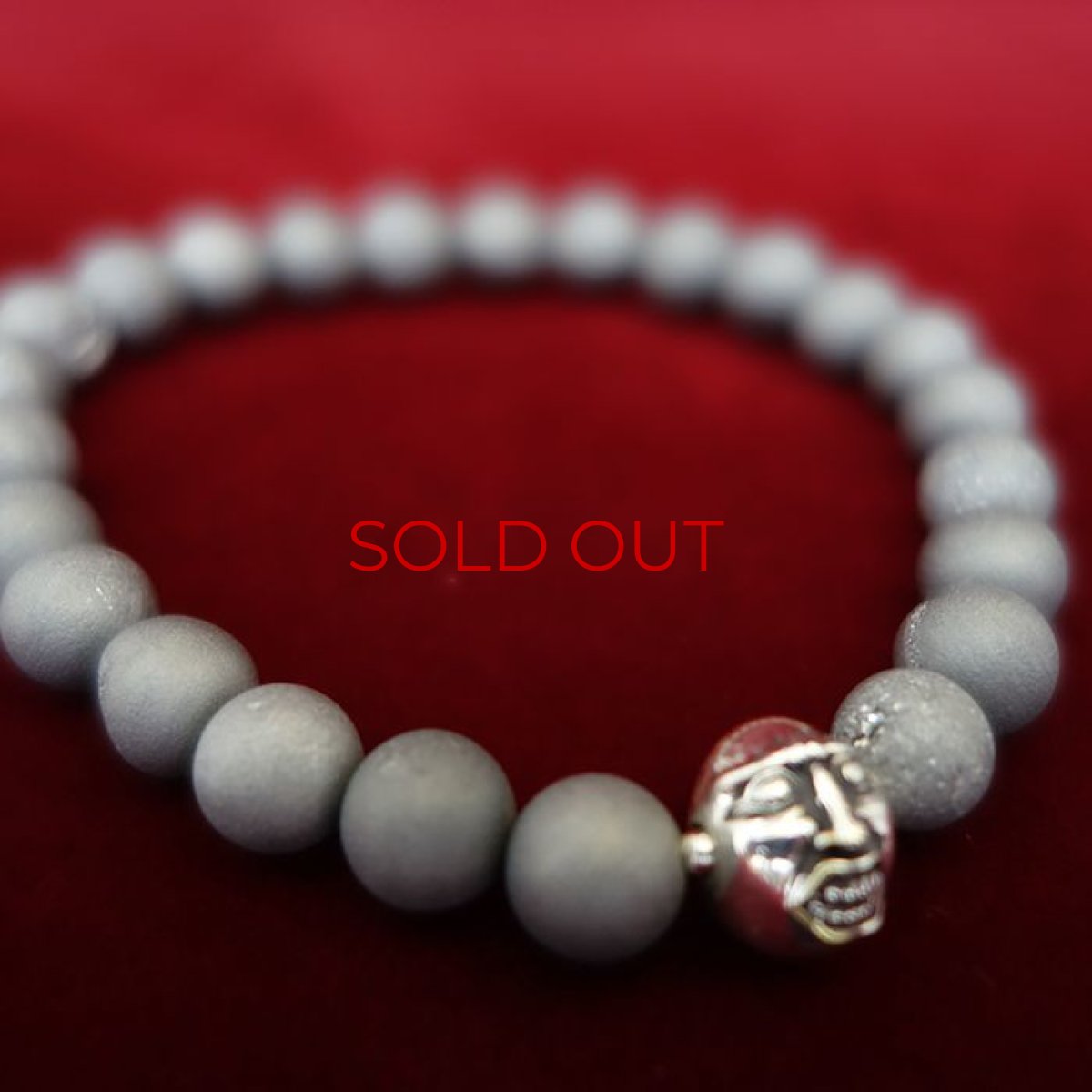 Photo3: Druzy Stone Beherit Bracelet (Eclipse)BSS-B-04GR (3)