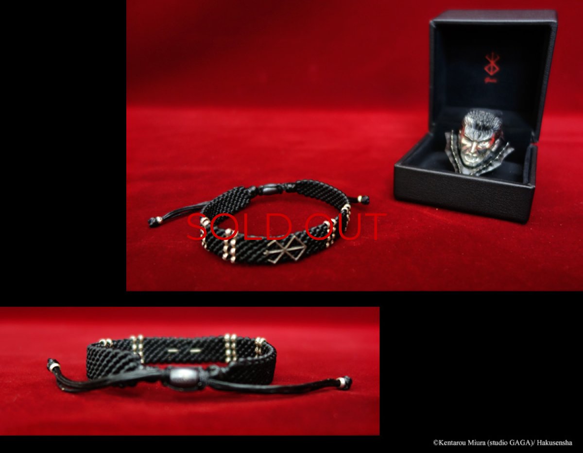 Photo4: [Limited to Feb 5th!!] Wax Code Bracelet with the Mark of Sacrifice (Red/Black)  (4)