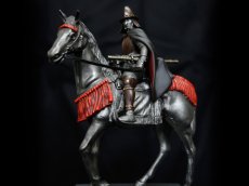 Photo1: Historical Equestrian Statue- Oda Nobunaga Riding on a Horse (1)