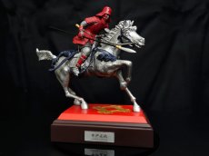 Photo1: [Samurai Statue] Ii Naomasa*Riding on a Horse*  (1)