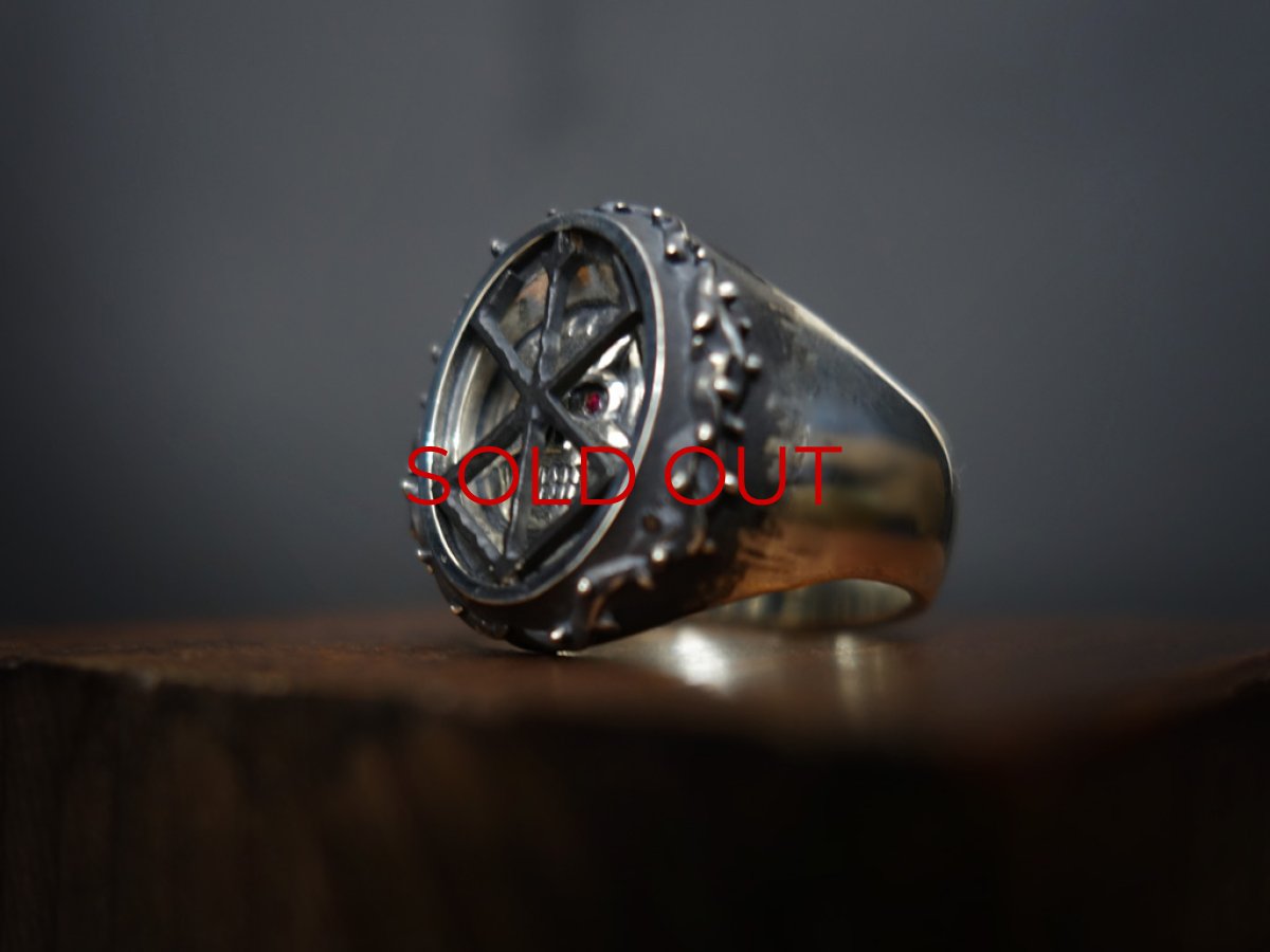 Photo3: [Orders Ended]  The Skull Knight & Mark of Sacrifice Silver Ring （サッポロ版） (3)