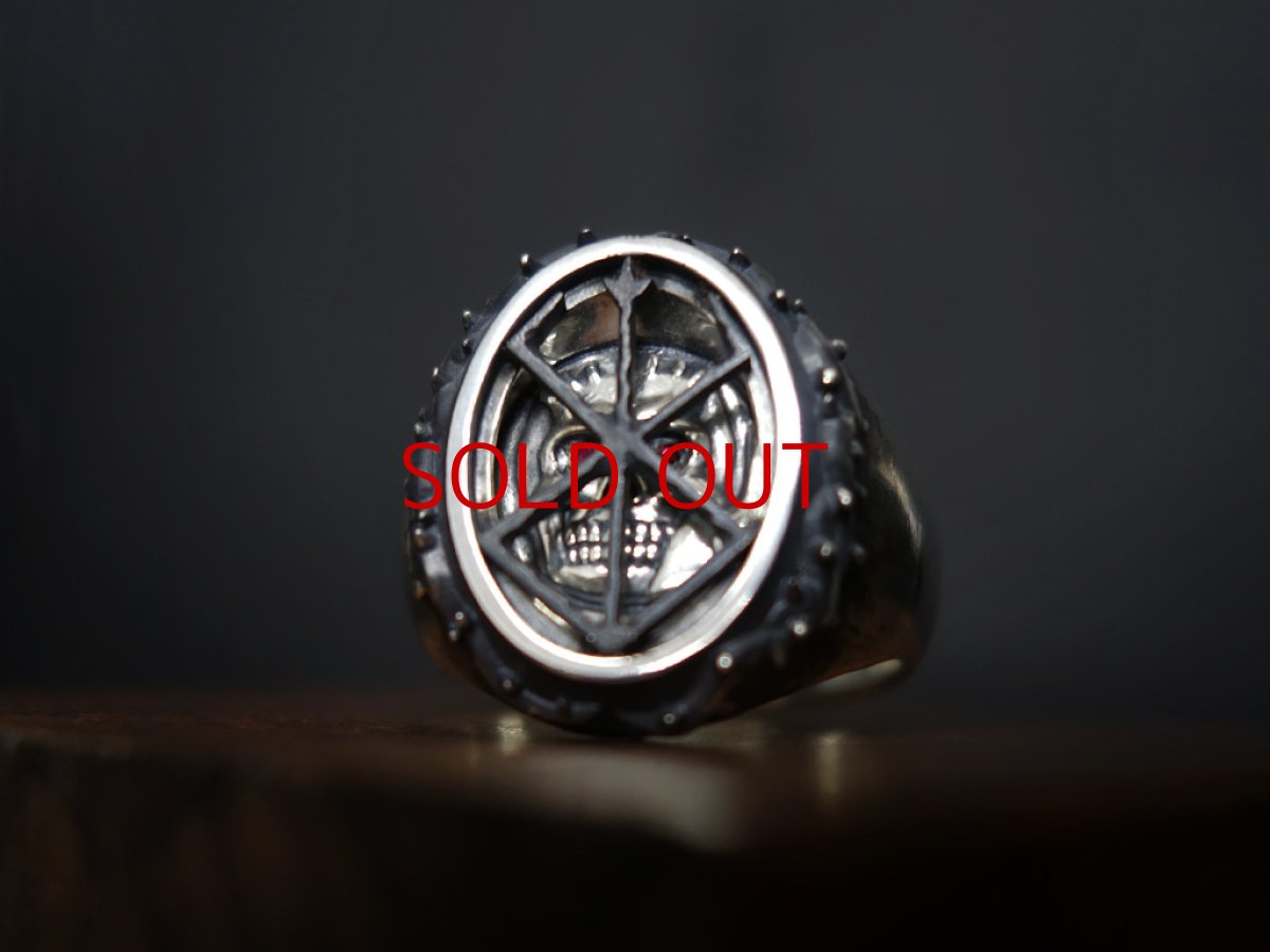 Photo1: [Orders Ended]  The Skull Knight & Mark of Sacrifice Silver Ring （サッポロ版） (1)