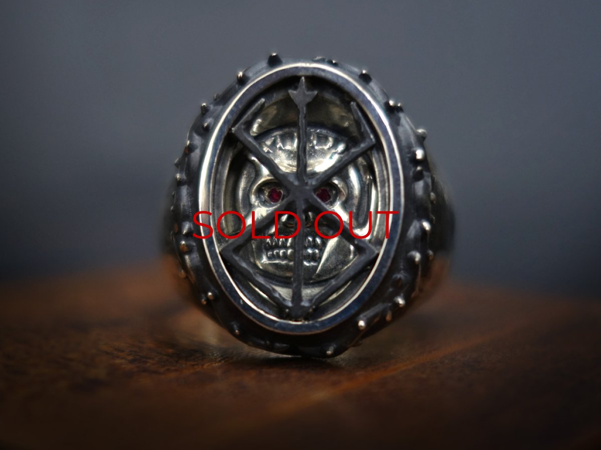 Photo2: [Orders Ended]  The Skull Knight & Mark of Sacrifice Silver Ring （サッポロ版） (2)