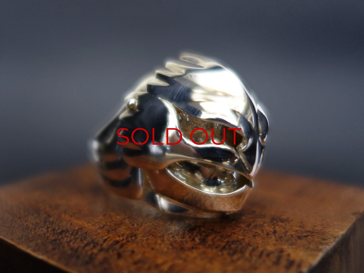 Photo4: Griffith Silver Ring (attachment of Blue Topaz)  (4)