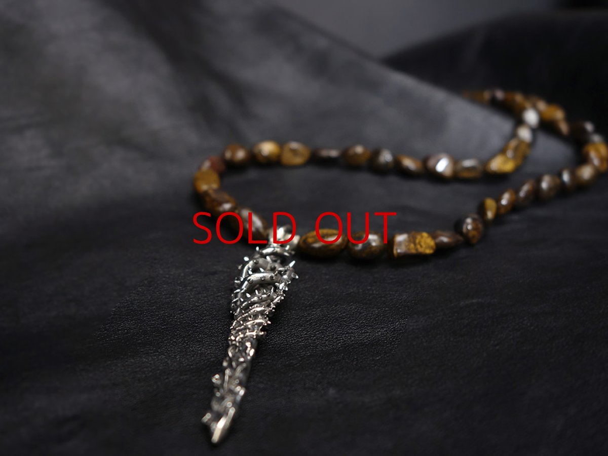 Photo1: Beherit Sword Silver Pendant (Bronzite ver.) [Limited 10 pcs] (1)