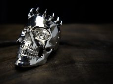 Photo5: The Skull Knight Silver Ring (crystal eye) [limited 10 pcs] (5)