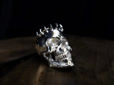 Photo6: The Skull Knight Silver Ring (crystal eye) [limited 10 pcs] (6)