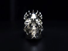 Photo2: [Order until June 30]The Skull Knight Silver Ring (crystal eye) [limited 10 pcs] (2)