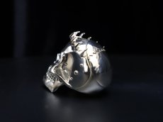 Photo14: The Skull Knight Silver Ring (crystal eye) [limited 10 pcs] (14)