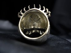 Photo8: The Skull Knight Silver Ring (crystal eye) [limited 10 pcs] (8)