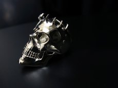 Photo11: The Skull Knight Silver Ring (crystal eye) [limited 10 pcs] (11)
