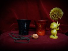 Photo2: [Berserk] Mark of Sacrifice Wooden maki-e Cup [*sold for past Great Berserk Exhibitions in Japan.] (2)