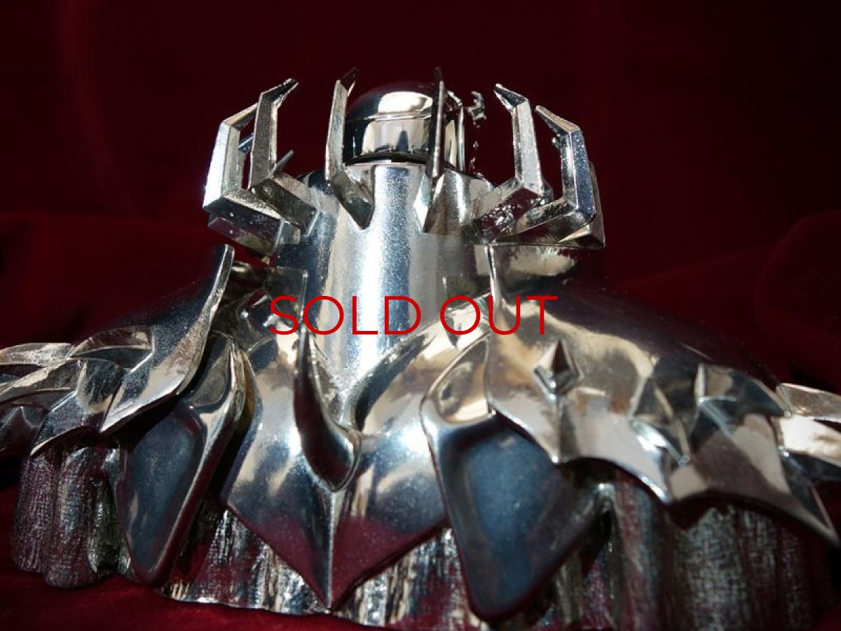 Photo8: Special Price[base and ring set] *Limited to the first 10 orders! [ALL JAPAN MADE] 髑髏の騎士バストアップ Skull Knight Bust [ALL METAL] (8)