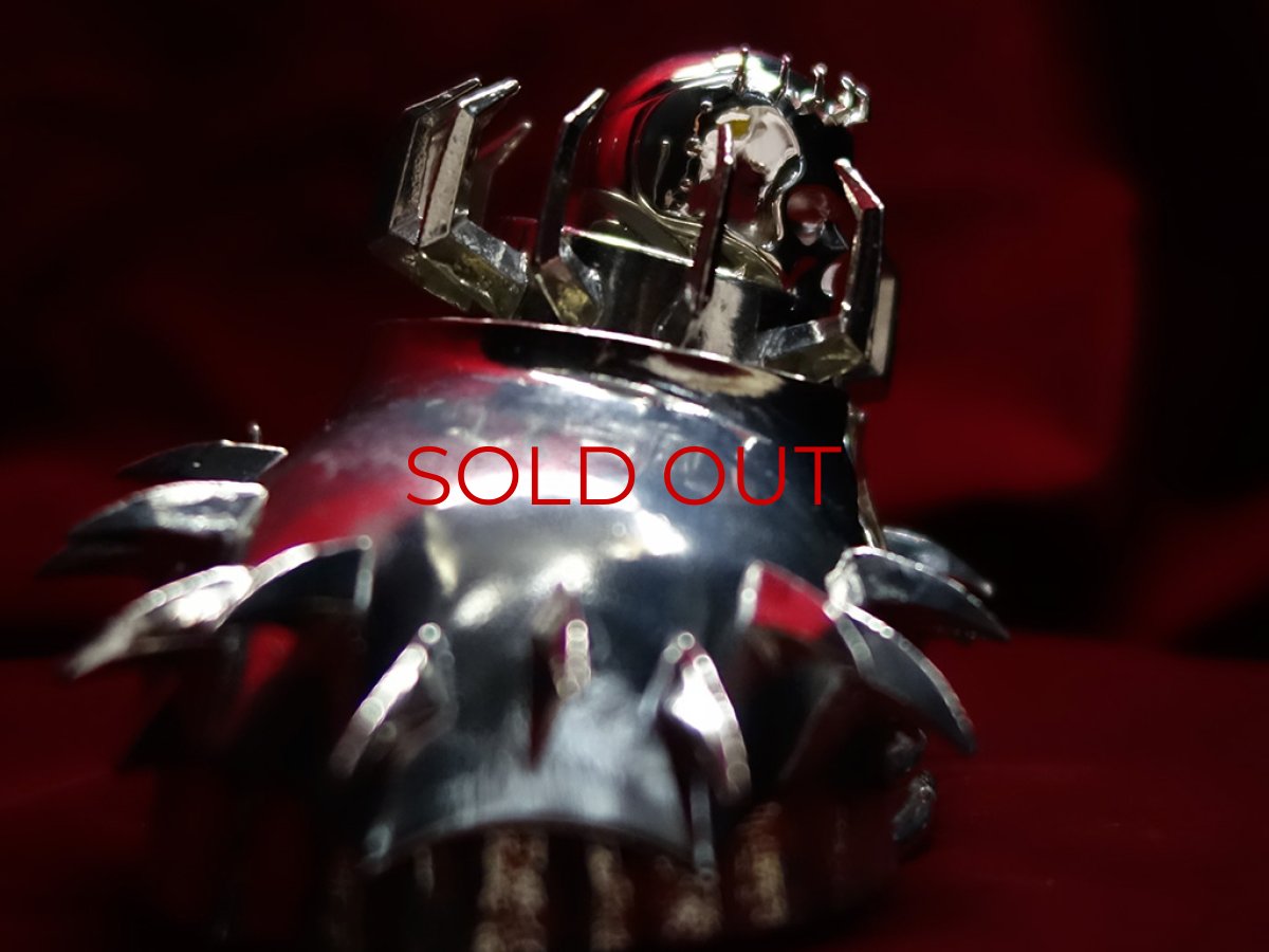 Photo7: 髑髏の騎士バストアップ   Skull Knight Bust [ALL JAPAN MADE]  [ALL METAL]  (7)