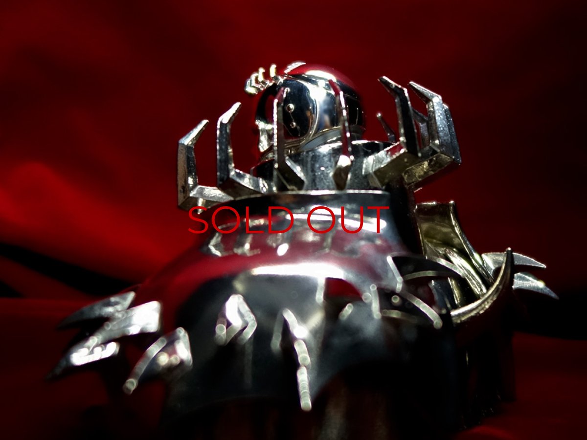 Photo14: 髑髏の騎士バストアップ   Skull Knight Bust [ALL JAPAN MADE]  [ALL METAL]  (14)