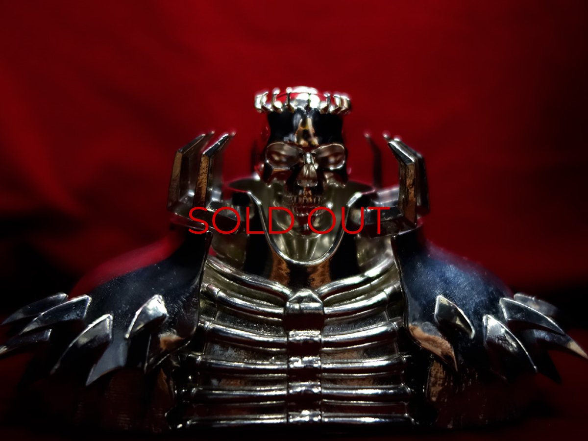 Photo4: 髑髏の騎士バストアップ   Skull Knight Bust [ALL JAPAN MADE]  [ALL METAL]  (4)