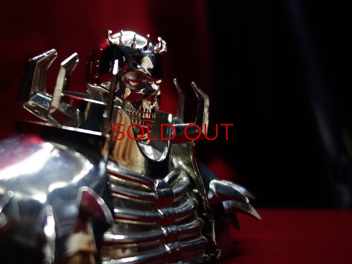 Photo15: 髑髏の騎士バストアップ   Skull Knight Bust [ALL JAPAN MADE]  [ALL METAL]  (15)