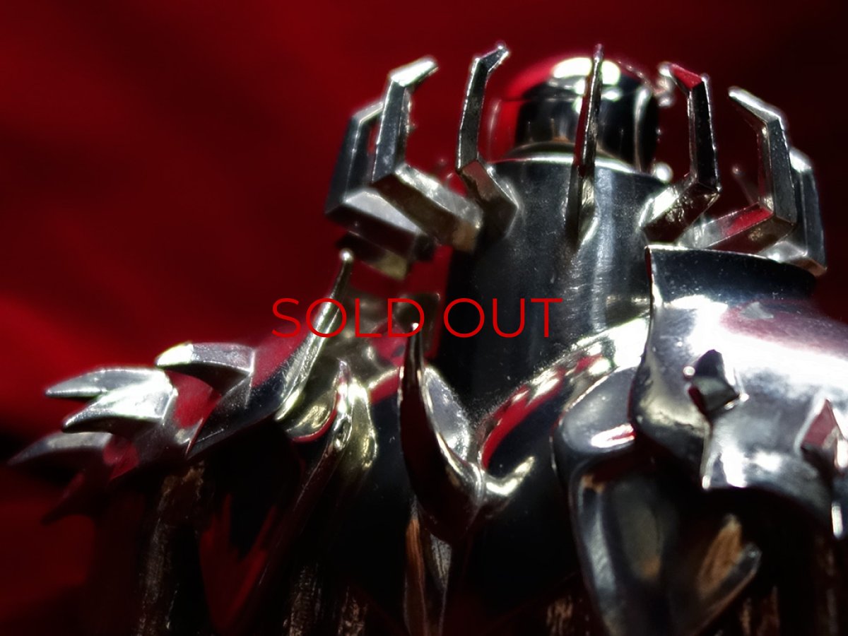 Photo8: 髑髏の騎士バストアップ   Skull Knight Bust [ALL JAPAN MADE]  [ALL METAL]  (8)