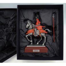 Photo9: [Samurai Art Statue] Sanada Yukimura *Riding on horse (9)