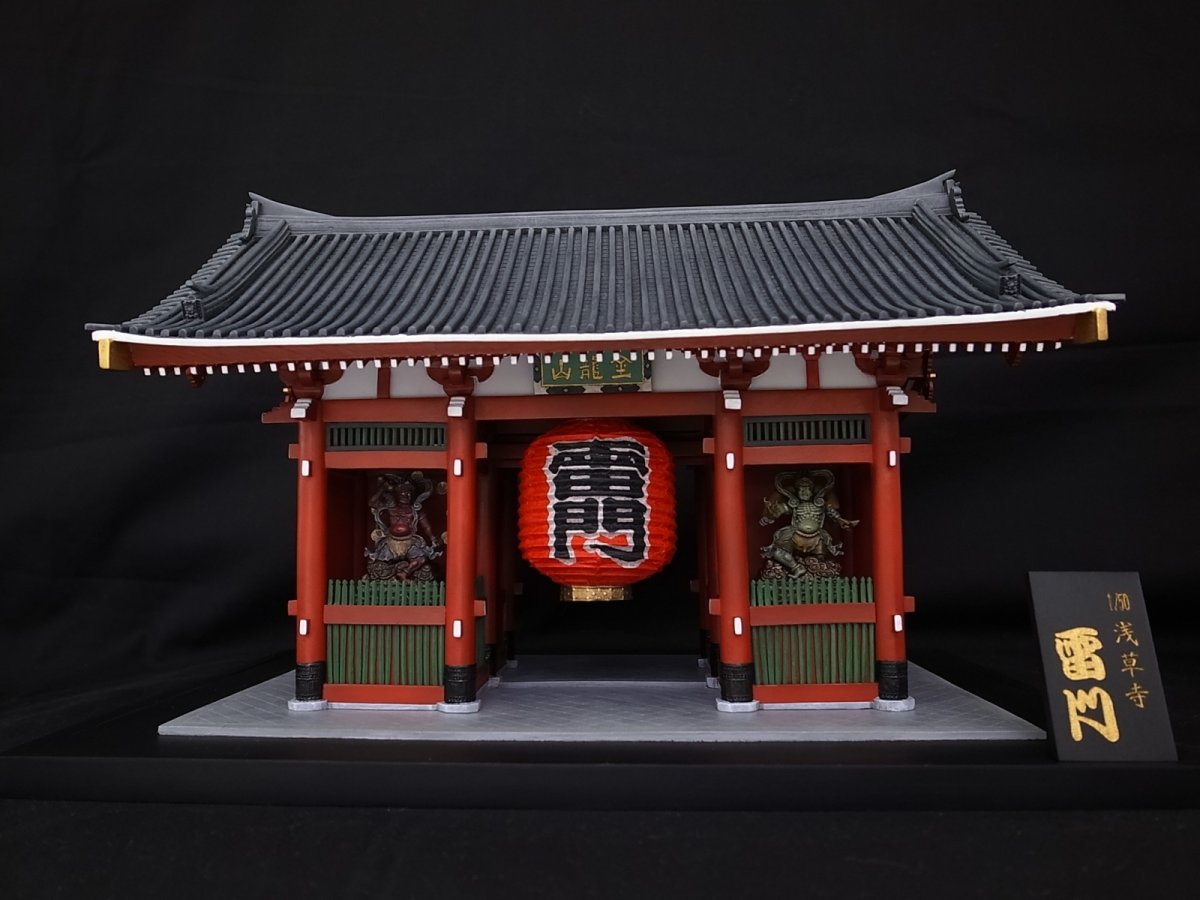 Photo1: Kaminari-mon Gate  "The Thunder Gate of Japan" (1)