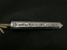 Photo8: Dragon Slayer Silver Pendant (Chain / Leather strap) (8)