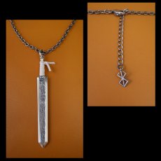 Photo11: Dragon Slayer Silver Pendant (Chain / Leather strap) (11)