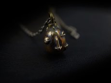 Photo2: [Reprint] Beherit Beryllium Copper Chain Pendant (Egg of the King/Eclipse) (2)