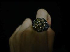 Photo11: Zodd Silver Ring (attachment of Zirconia stone-filled) (11)