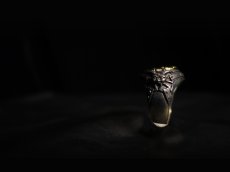 Photo10: Zodd Silver Ring (attachment of Zirconia stone-filled) (10)