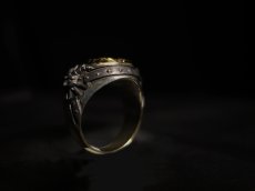 Photo3: Zodd Silver Ring (attachment of Zirconia stone-filled) (3)