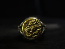Photo1: Zodd Silver Ring (attachment of Zirconia stone-filled) (1)