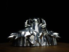 Photo6: 髑髏の騎士バストアップ Skull Knight Bust  Red Eyes ver.  [ALL JAPAN MADE] [ALL METAL] (6)